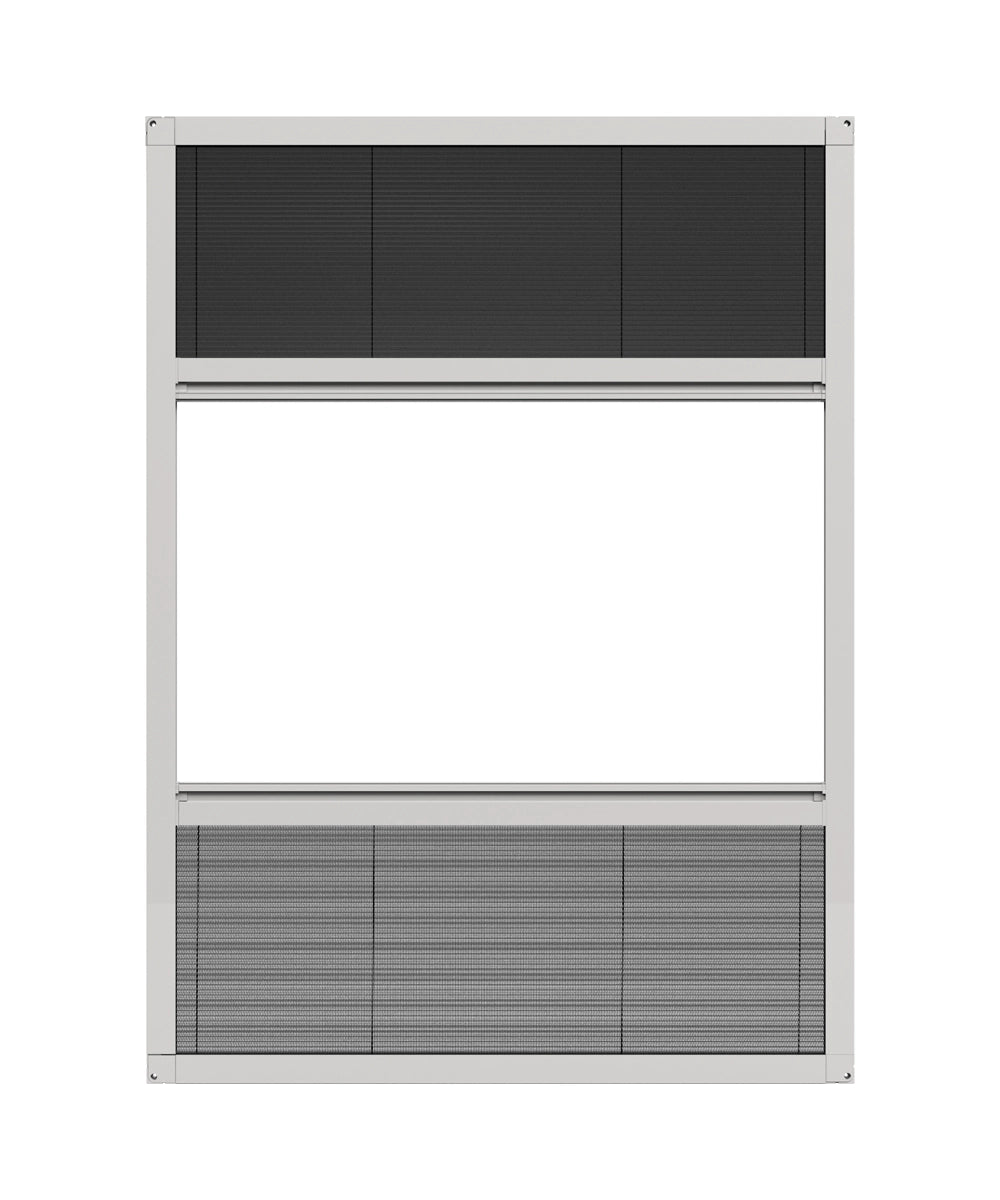 Dachfenster Verdunkelungsplissee und Insektenschutz / 2 Flügel